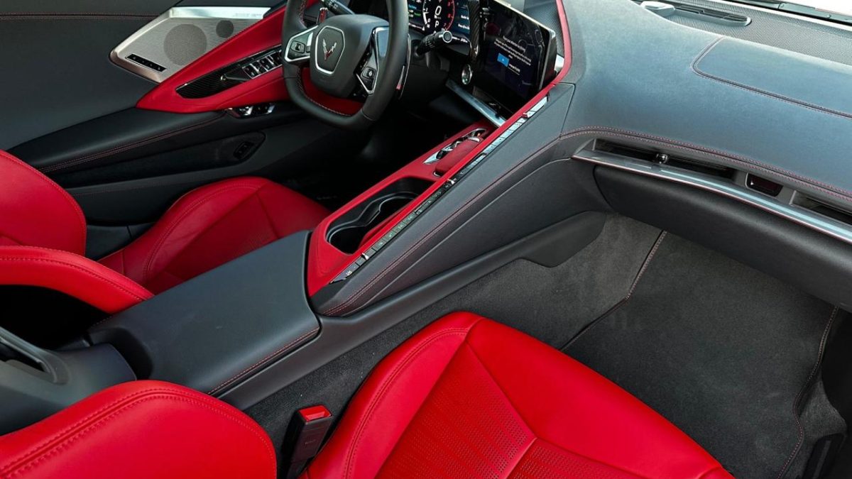 Corvette red 2025