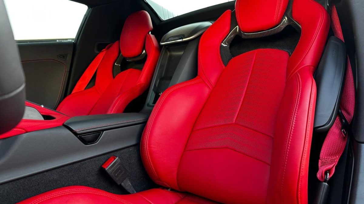 Corvette red 2025