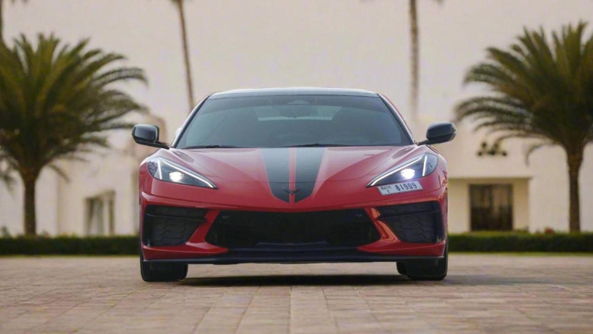 Corvette red 2025